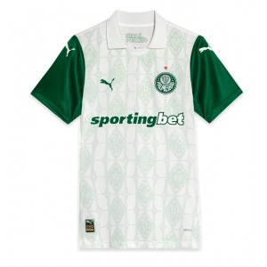 Palmeiras Jalkapallovaatteet Vieraspaita 2025-26 Lyhythihainen